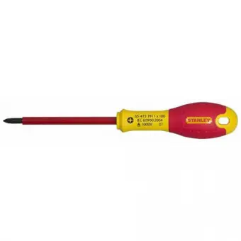 STANLEY 0-65-414 Отвертка FatMax изолированная (+) PH0Х 75 мм
