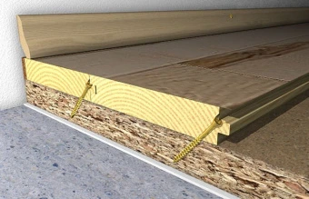 FISCHER FTF-ST 3 3.5 x 35 Шуруп с неполной резьбой и шлицем TX-10, для напольных покрытий