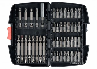 YATO Набір насадок викруткових YATO з тримачем : 1/4", 45 шт.  | YT-04620