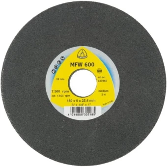 Круг з нетканого абразивного матеріалу Klingspor MFW 600 Coarse (125x22x6 мм) (342218)
