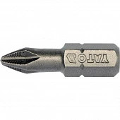 YATO Насадка викруткова YATO : "Philips" PН2 x 25 мм. HEX 1/4". 10 (Уп/Шт.)  | YT-04752