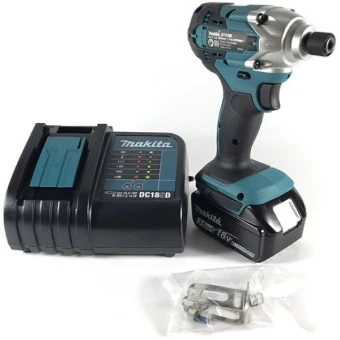 Акумуляторний ударний гайковерт Makita DTD156SF (18 В, 3 А*год, 155 Н*м)