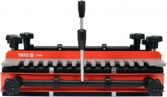 YATO Шаблон фрезерний YATO l= 300 мм, t= 8-32 мм. для сполучень контурів "ластівковий хвіст", | YT-4