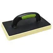 Терка пластмасова з нарізною гідрогубкою 140x280мм Colorado | 07-214