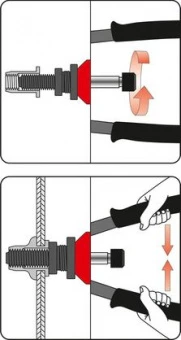 YATO Заклепочник дворучний YATO для нітогайок М3-12 мм, l=360 мм  | YT-36128