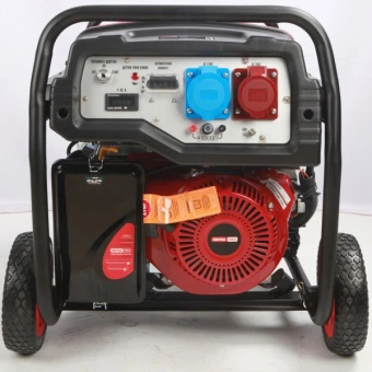 Бензиновий генератор КВІТКА PRO SC10000Е3 + олива (8.5 кВт, ~3ф, 400 В) (110-7013)