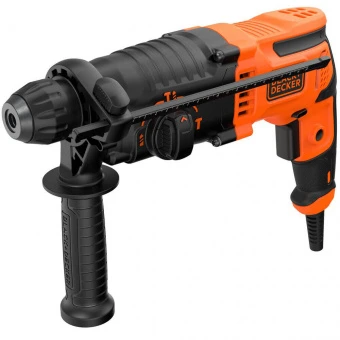 Перфоратор мережевий BLACK+DECKER, SDS-Plus, 650 Вт, 1.6 Дж, 0-5180 уд/хв