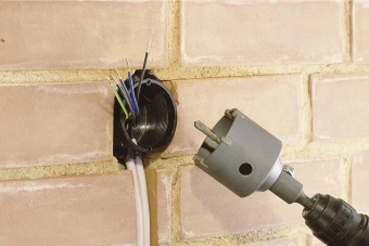 Wolfcraft кольцевая буровая колонка с зажимной оправкой SDS plus Ø 68 // 5483000