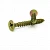 Универсальный шуруп 3,0х25 потайная головка Желтый цинк