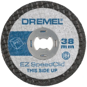 Круг для пластмаси Dremel SpeedClic (38 мм, 5 шт.) (2615S476JB)