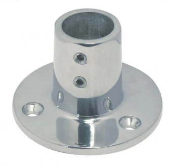 Опора нержавеющая круглая высокая 90 град // 8201 A4 Marinetech