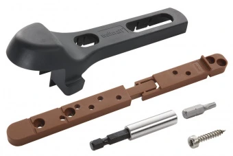 Wolfcraft стартовый набор "Скрытое завинчивание"  // 6971000