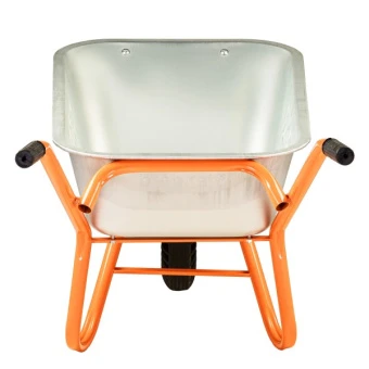 Будівельна тачка з посиленою рамою КВІТКА (90 л, 180 кг) (110-4002)