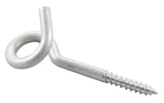 Шуруп крюк нержавеющий качельный 8,8 х 120 /// 814870