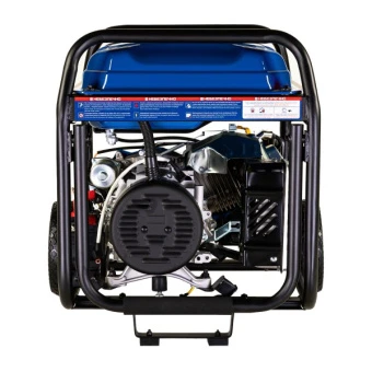 Бензиновий генератор BLUETOOLS BG8000E3 + олива (7 кВт, ~3ф, 400 В) (220-7006)