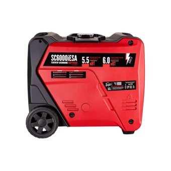 Інверторний бензиновий генератор КВІТКА PRO SC6000iEA (6 кВт, є вихід під ATS) (110-7044)
