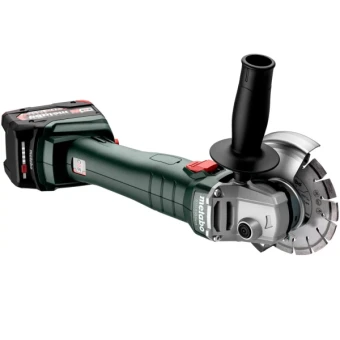 Акумуляторна кутова шліфмашина Metabo W 18 L 9-125 Quick (18 В, 2х5.2 А*год, 125 мм) (602249650)