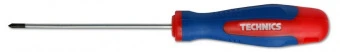 Викрутка Master, +, Cr-V, РH№0, 75мм Technics | 46-126