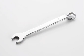 Ключ рожково - накидной глубокий CrV 17мм СИЛА