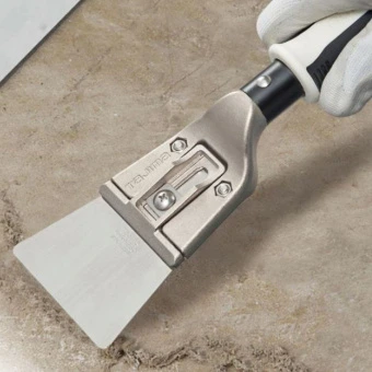 TAJIMA Скребок ударный, PREMIUM, Scraper короткий 250mm гибкое лезвие FLEXIBLE BLADE straight