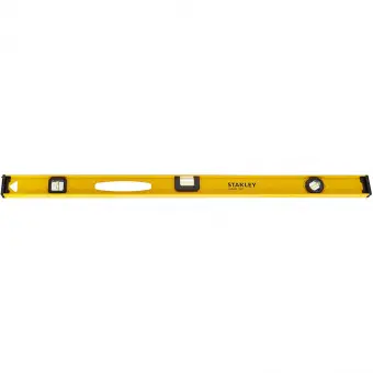 STANLEY 1-42-922 Уровень 100см алюминий, двутавр, 3 капсулы (1поворотная на 180°), 1,5 мм /м 