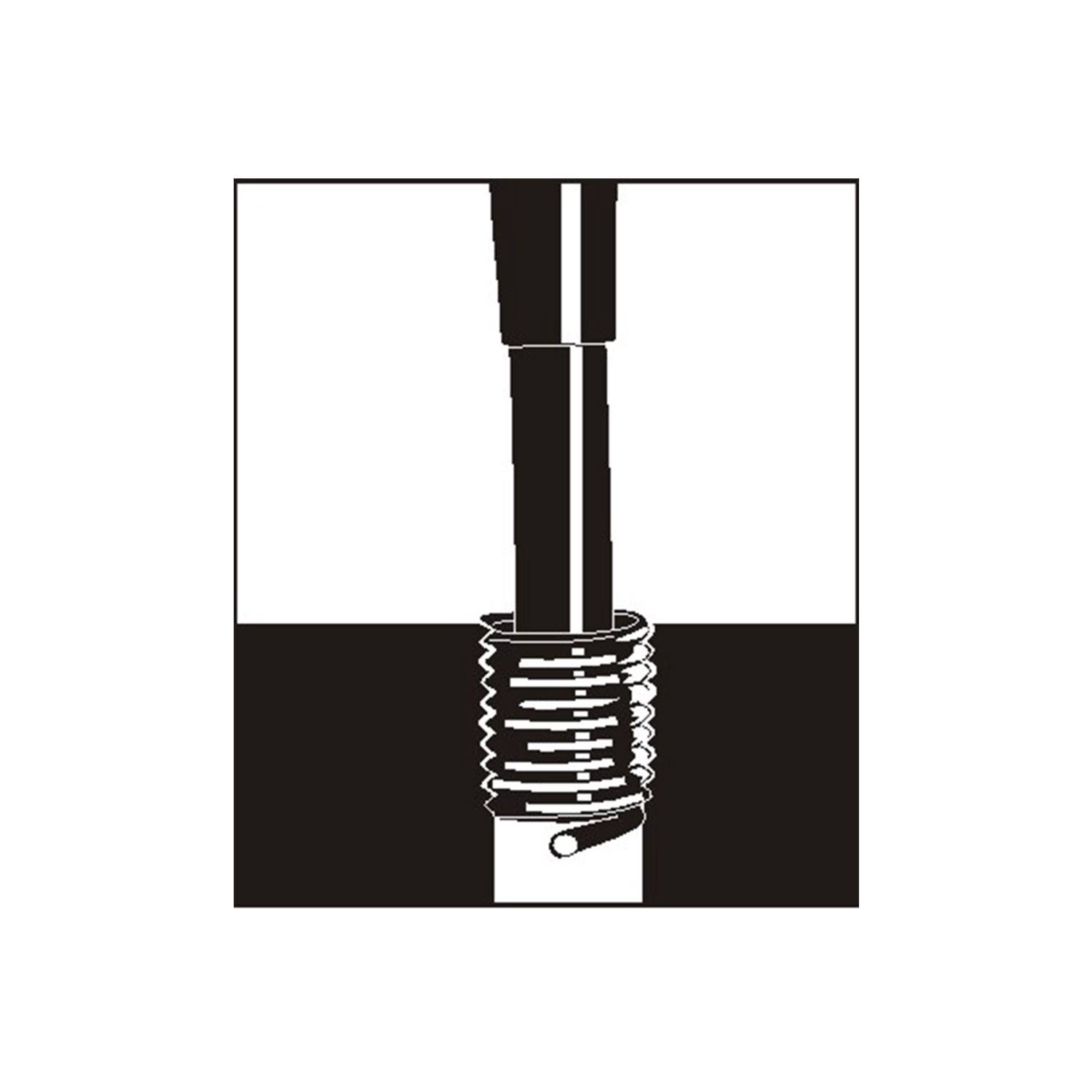 Вставка резьбовая VOLKEL М10х1,5, L=2.0D, DIN 8140, допуск ISO 2 (6H) (07415)