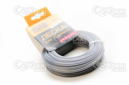 Леска для триммера 2,7мм квадрат армированный 15м СИЛА