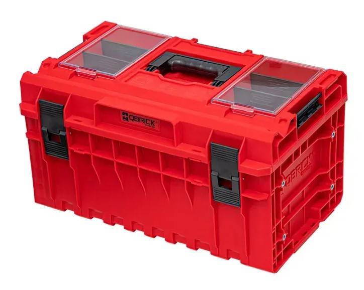 QBRICK SYSTEM Ящик для інструментів ONE 350 2.0 PROFI RED ULTRA HD CUSTOM (585х385х322мм) (590123825