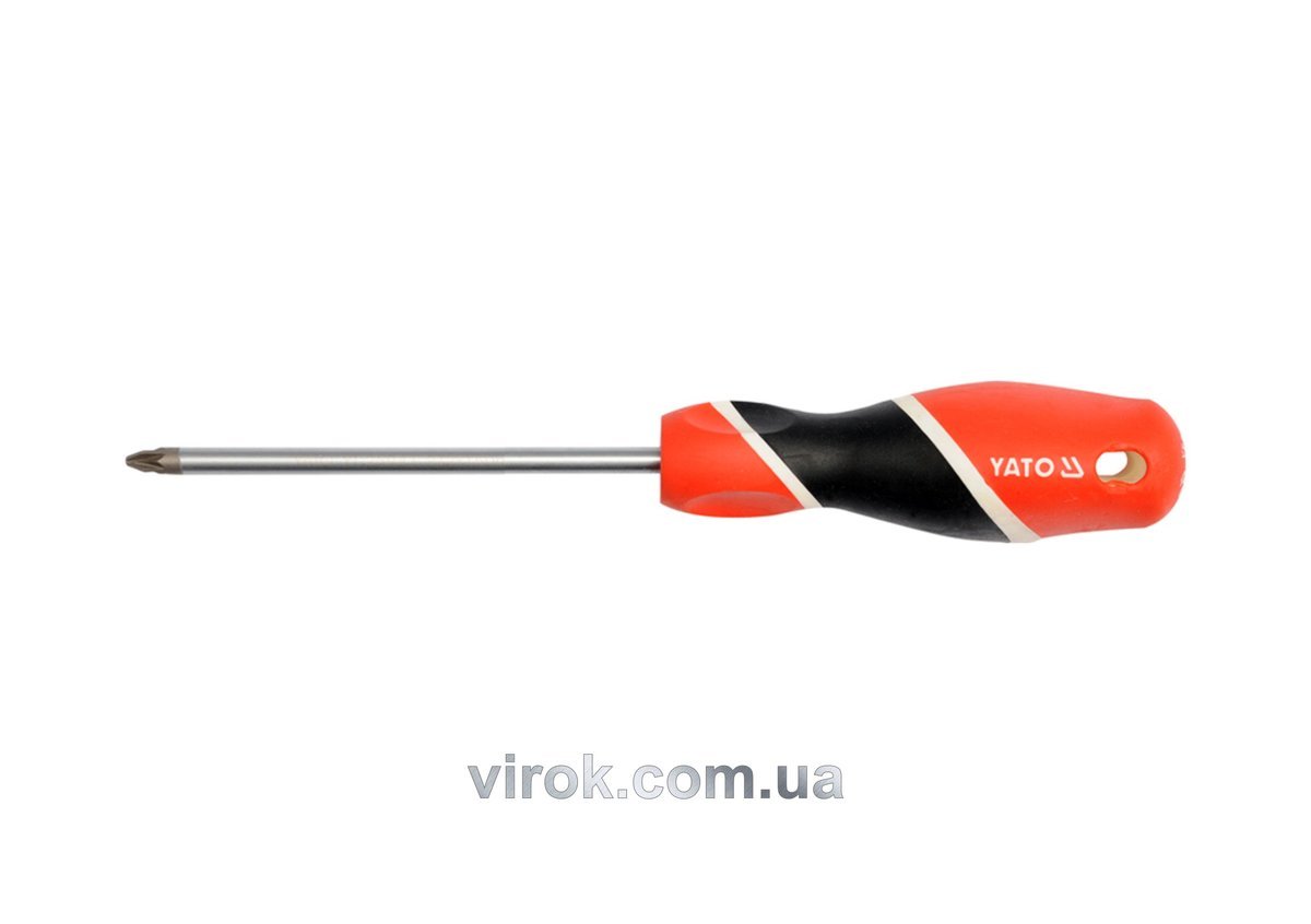YATO Викрутка хрестова YATO : "Pozidriv" PZ2 х 100 мм  | YT-25942