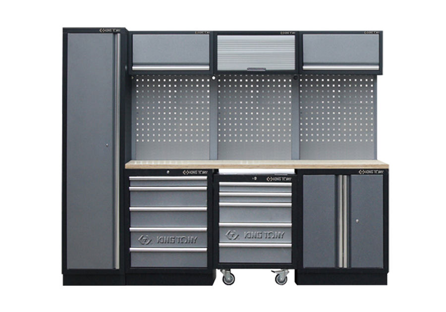 KING TONY Рабочий модуль для хранения инструмента 2 Габариты: 2640 x 460 x 2000 | 87D11X04A-KG
