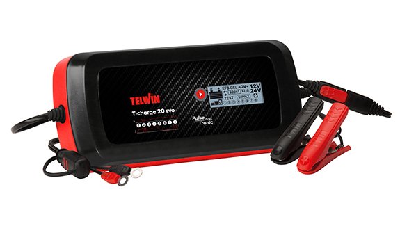 TELWIN Зарядное устройство Telwin T-CHARGE 20 EVO 12V/24V | 807596