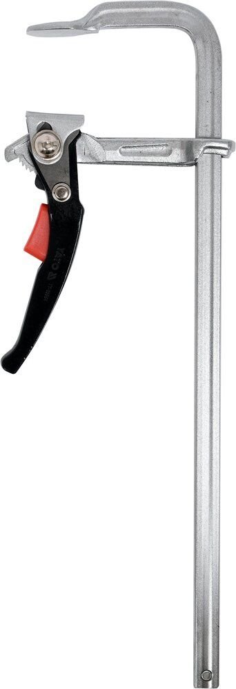 YATO Струбцина з важільним затискачем, стальна, тип "F" YATO; l= 400 мм, h= 100 мм  | YT-63954