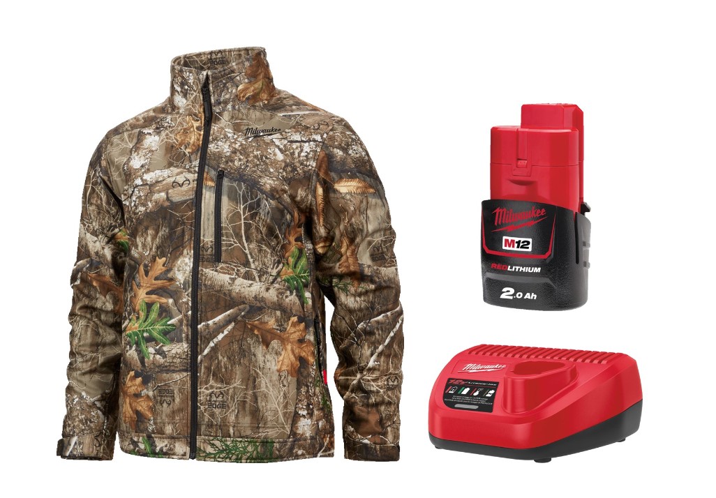 MILWAUKEE Куртка с подогревом размер "XXXL" M12HJCAMO6-201 +з/у+ аккумулятор | 4932492951