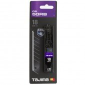 TAJIMA Сегментные лезвия Premium 18мм DORA Razar Black Blades, 10 шт CB50RB
