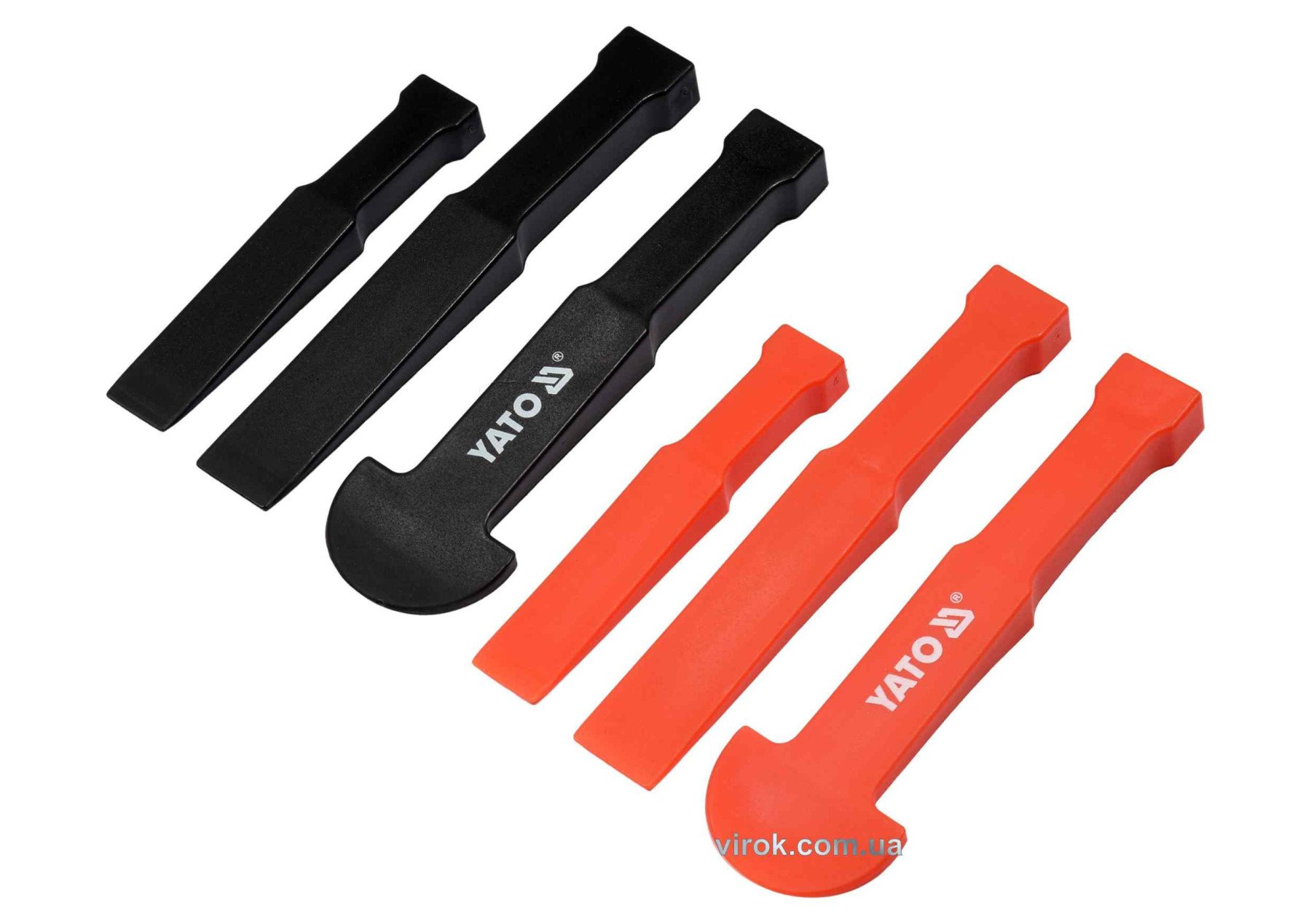 YATO Набір зубил пластикових YATO : l= 127 і 175 мм, 6 шт.  | YT-08477