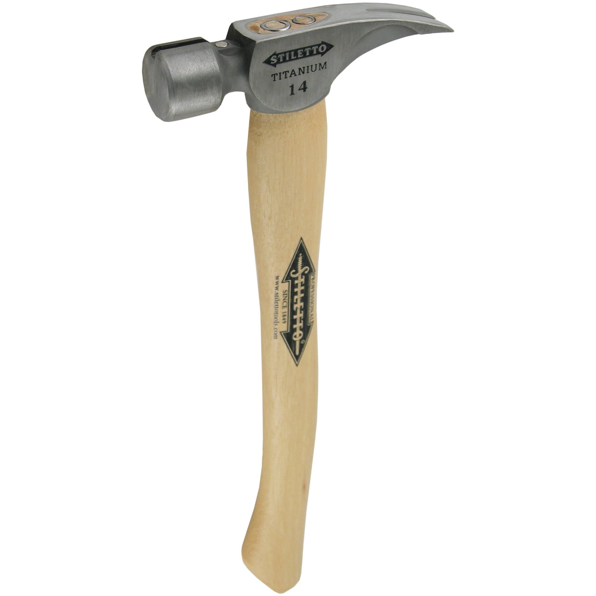 MILWAUKEE Титановый молоток с деревянной рукояткой Ti14SC-H16 | 4932352586