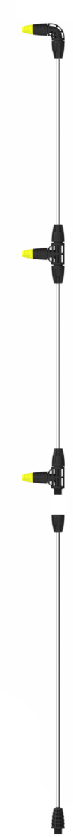 MAROLEX Штанга з 3 форсунками вертикальна : 60 см (hobby,profession,pp+,titan,movi,x-line) P048.011 