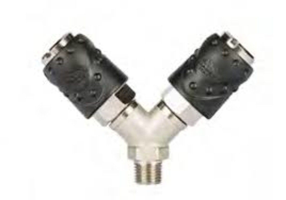 ANI Spa Тройник с БС 17/Y 3/8M наружная резьба | AH020844