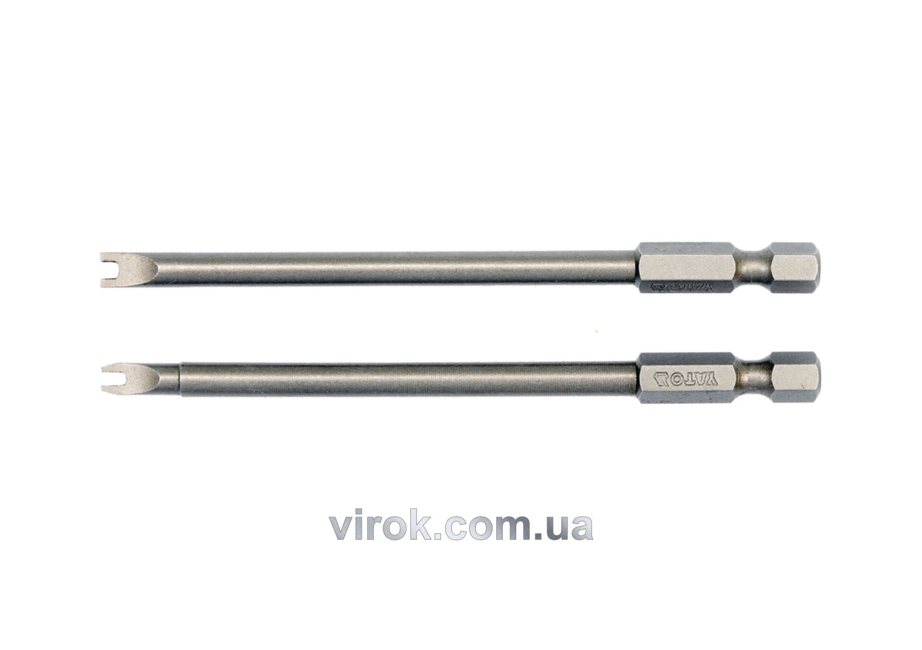 YATO Набір насадок викруткових YATO : SPANNER #4-#8, HEX 1/4", L= 100 мм. 2 шт.  | YT-0498