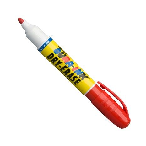 Смываемый маркер Markal Dura-Ink Dry-Erase красный 96570
