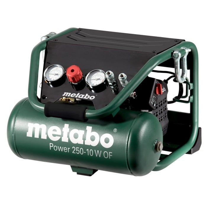Безмасляний компресор Metabo Power 250-10 W OF (1.5 кВт, 220 л/хв) (601544000)