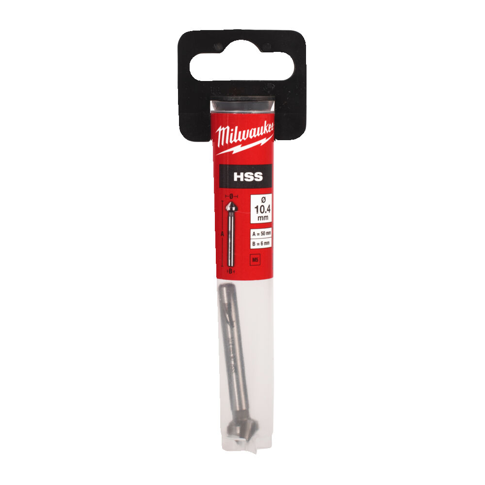 MILWAUKEE Зенкер HSS, 10.4мм | 4932493971