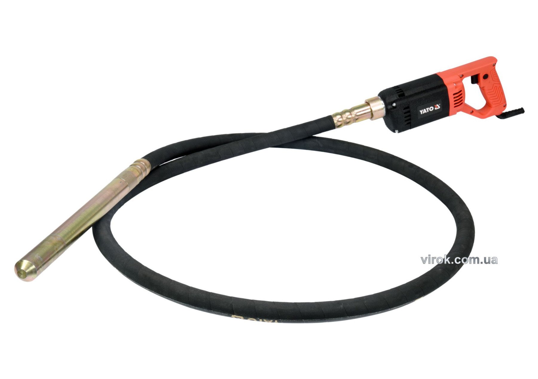 YATO Вібратор для укладання бетону мережевий YATO : 1200 Вт, з булавою l= 3 м, Ø= 35 мм  | YT-82600