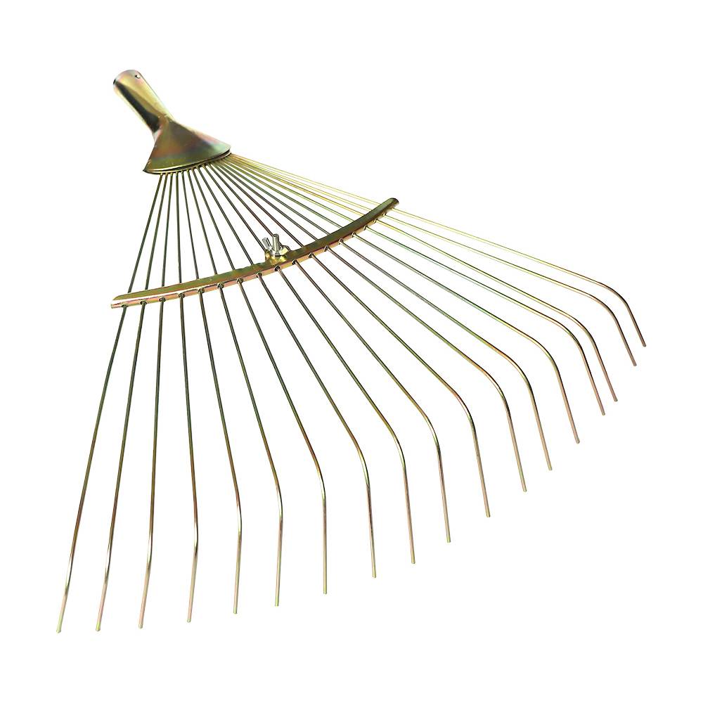 Граблі віялові дротяні оцинк., розсувні 18 зубів, 200-460мм Україна | 70-813