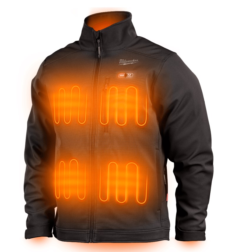 MILWAUKEE Куртка з підігрівом, M12 HJBL5-0(L), чорна (розмір L) | 4933478969