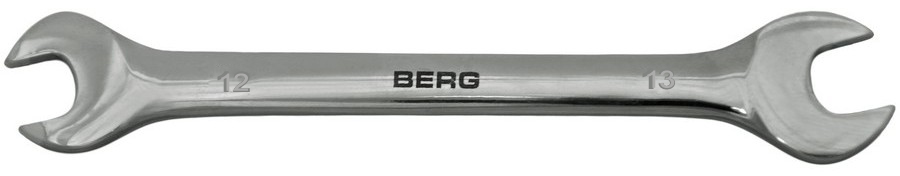 48-105 Ключ ріжковий двосторонній Cr-V 12х13 мм | Berg