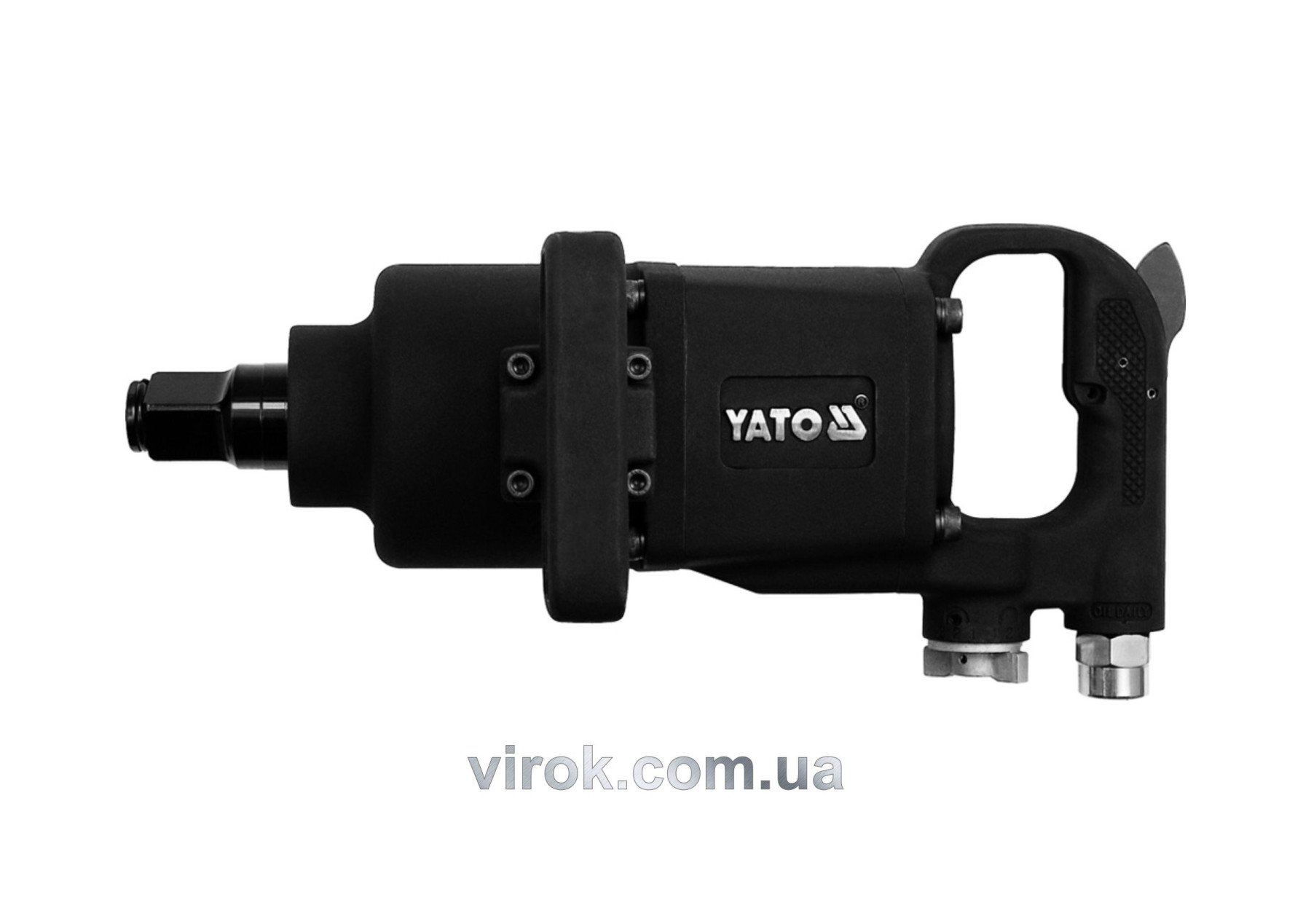 YATO Гайковерт ударний пневматичний YATO : квадрат 1", F= 2600 Nm, 560 л/хв, 4000 об/хв  | YT-0959