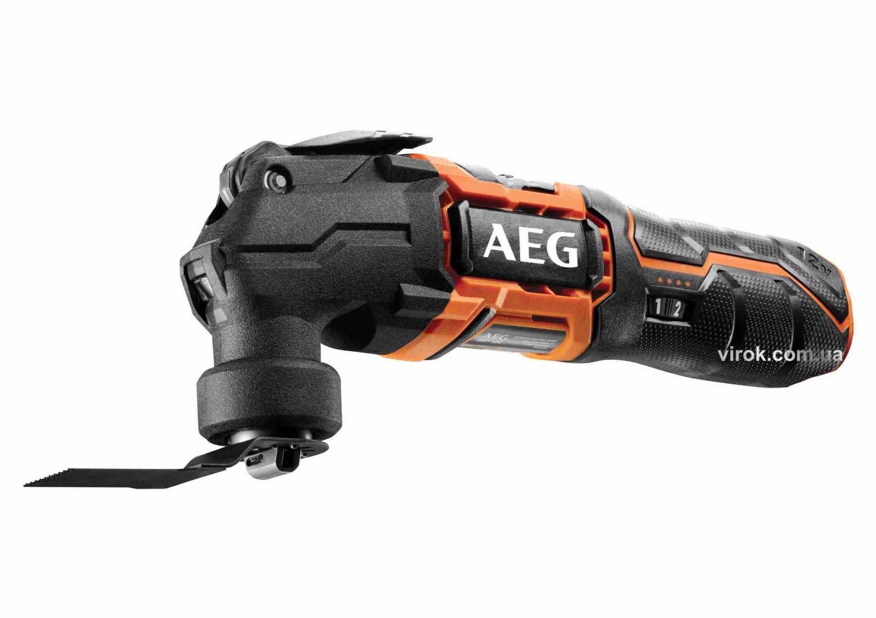 Багатофункційний ручний інструмент (реноватор) акумул. AEG:2x Li-Ion 12В, 1.5АГод (BMT12CLI-152B) DW