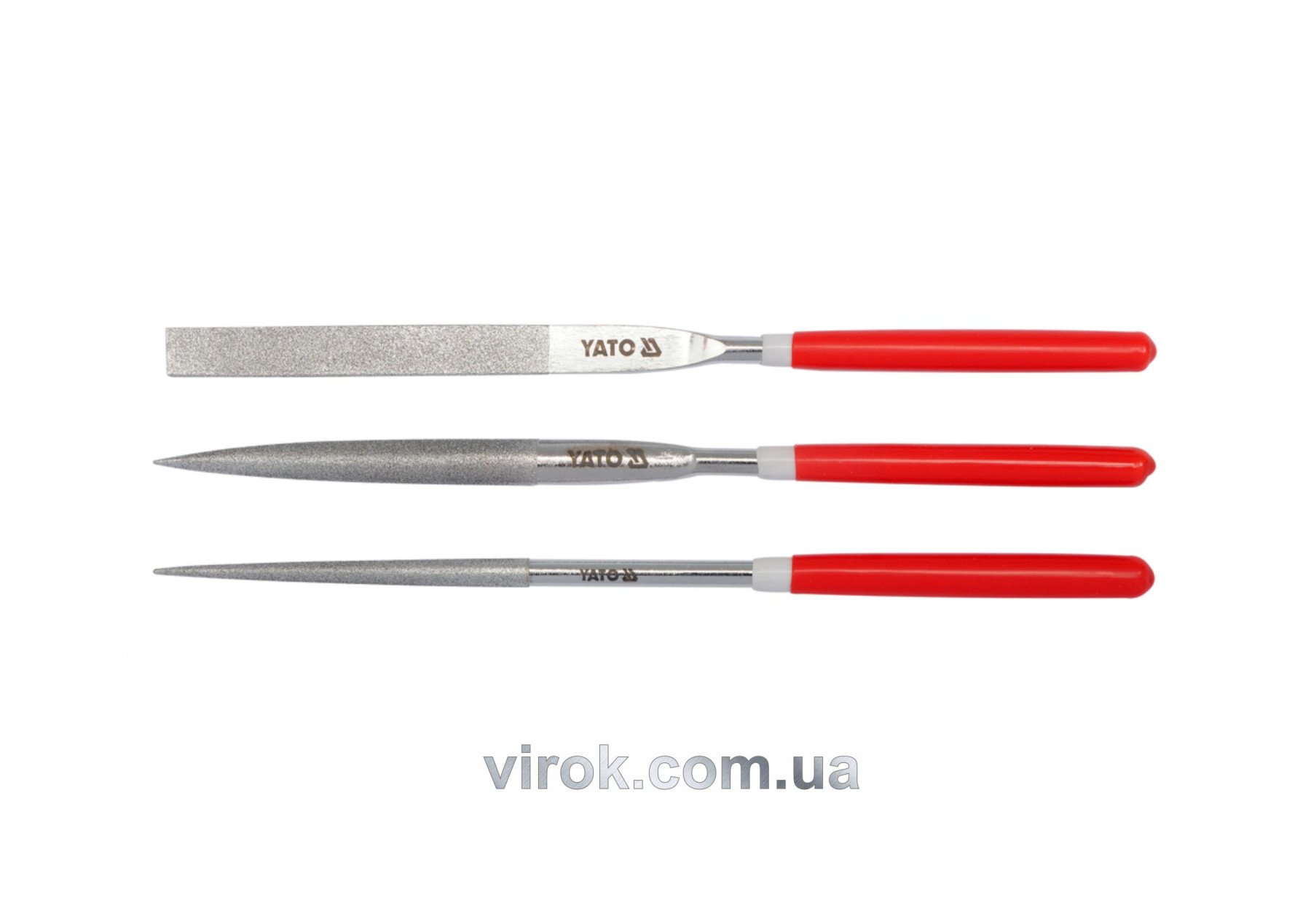 YATO Надфіль алмазний YATO Набір, 5х180х70мм 3пр.  | YT-6155