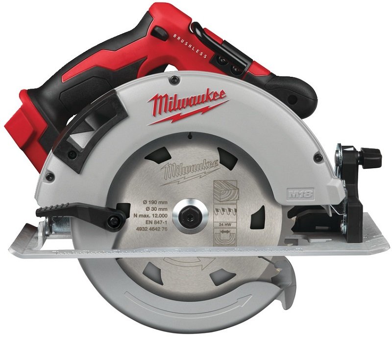 MILWAUKEE Пила дисковая аккумуляторная бесщеточная M18 BLCS66-0X 190 mm | 4933464589